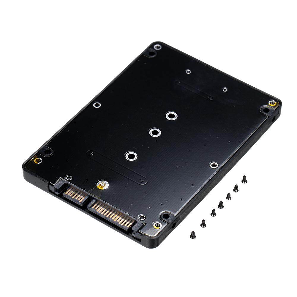 NGFF SSD to 22Pin SATA III Converter Adapter with Enclosure 2280  2260 2242 2230 SSD