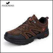 Fuguiniao Men's Outdoor Hiking Shoes, Non-slip, Wear-resistant Walking