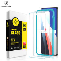 SmartDevil กระจกเทมเปอร์ ฟิล์มสำหรับ VIVO iQOO 15 / 13 / 11 iQOO Z9X Z11 Turbo iQOO Neo 11 Neo 10 Pro Neo9s Pro Neo 8 Pro Neo7 IQOO 12 10 8 9 Neo 6 SE Neo7 SE Z7X X300 Pro X200 Pro Mini X200S Z10 Turbo+ S30 Y500 Z7X แบบเต็มหน้าจอปกป้องหน้าจอป้องกันแสงสีฟ