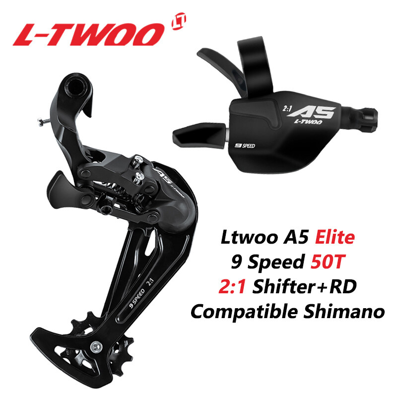 LTWOO A5 9 Speed Elite Phiên Bản Cùi Đề Sau Kích Hoạt Phải Cần Chuyển Số Cho Xe Đạp Leo Núi