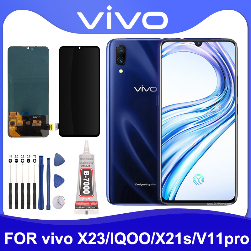 Bộ lắp ráp màn hình cảm ứng số hóa màn hình lcd cho vivo v11 pro x21s vivo x23 iqoo + dụng cụ sửa chữa + b7000
