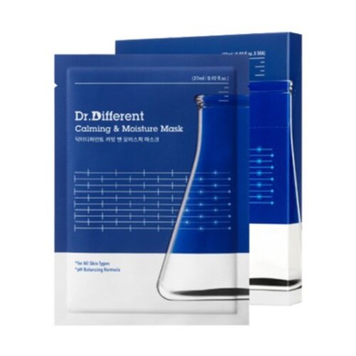 Gambar [Dr.Different] Calming   Moisture Mask 5 Sheets