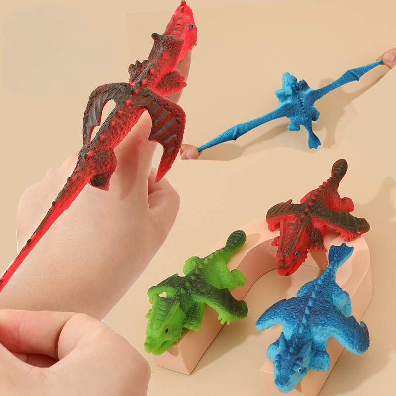 Ruicheng phóng khủng long đồ chơi đồ chơi động vật con quay xả stress tạo