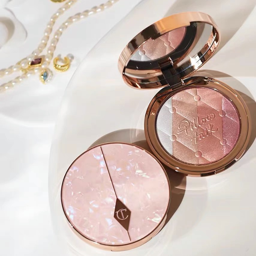 Hello Ct Pillowtalk, Jewel Plate, Eye and Cheek, High Luster Plate, Gentle Peach Powder. ราคา 2,687 บาท*ส่งฟรี