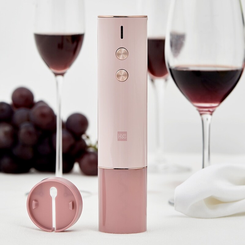 Gambar 9ZhouGZ Millet temperature electric red wine bottle opener automatic high grade household suits stainless steel charging of high end creative