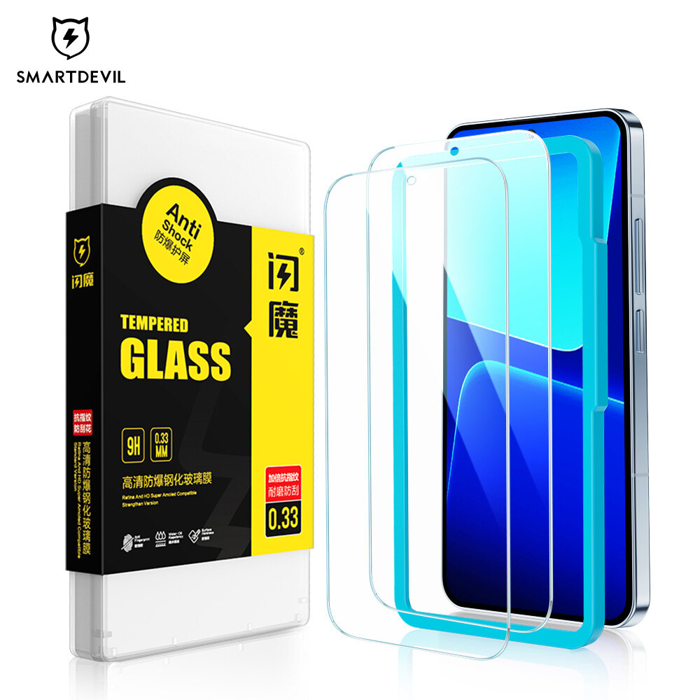 SmartDevil Miếng Dán Bảo Vệ Màn Hình Cho Xiaomi 13 Xiaomi Mi 13 Miếng Dán Kính Cường Lực Trong Suốt
