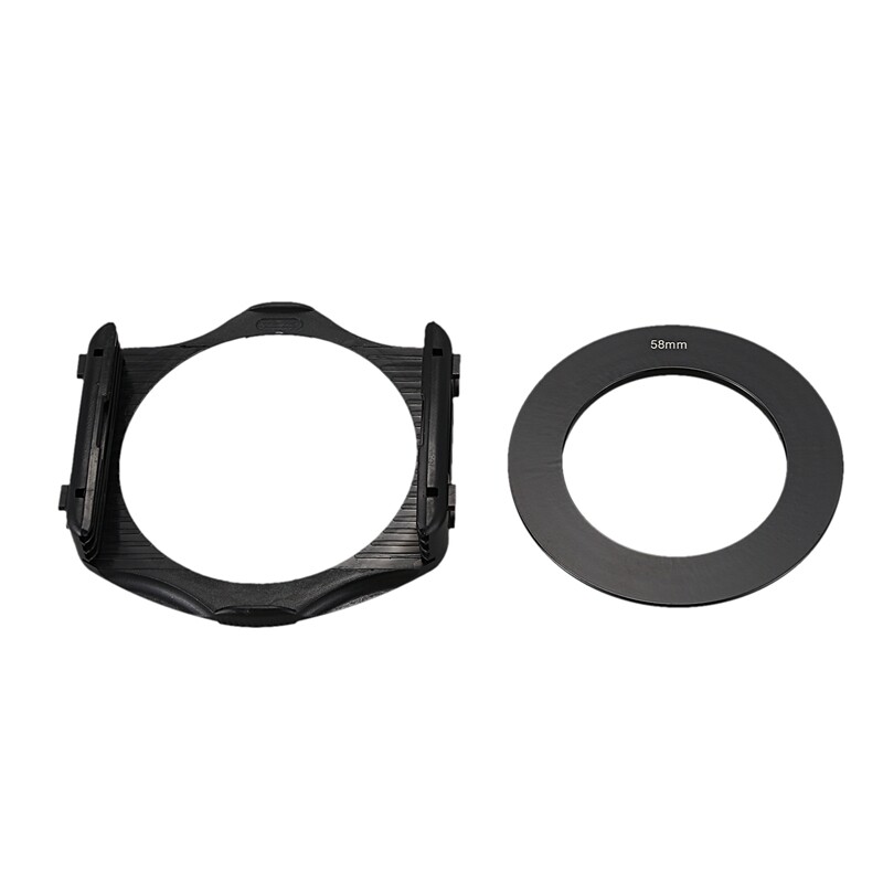58mm Adapter Ring + 3-Slot Filter Holder for Cokin P Series Camera 1