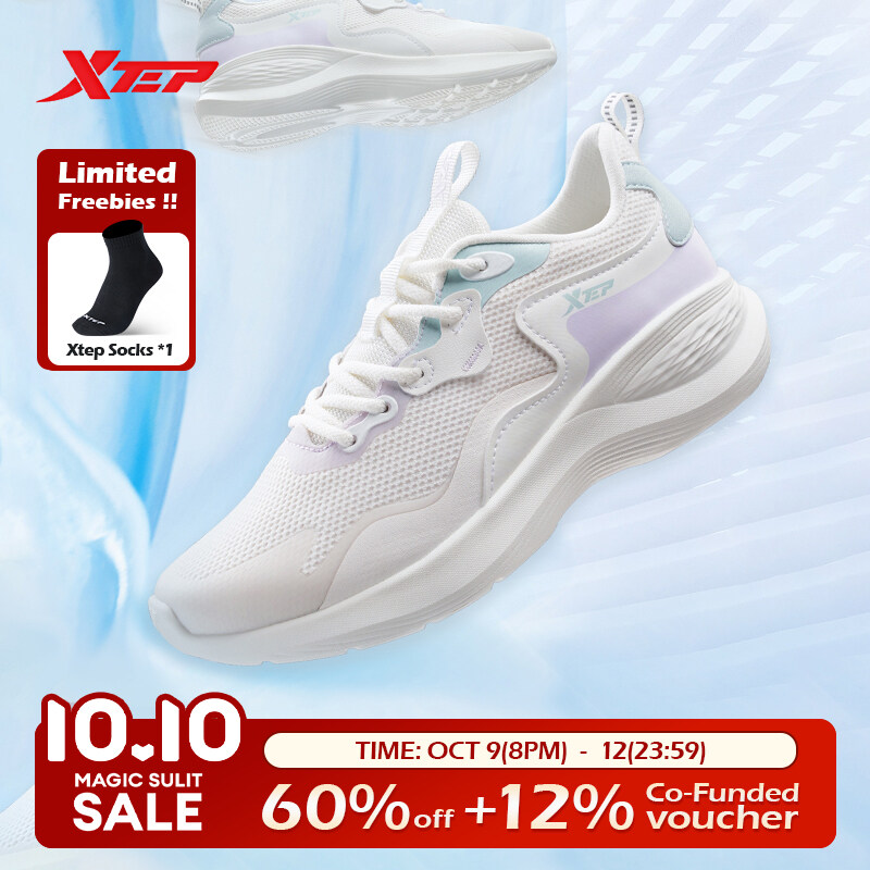 Xtep Nữ Mùa Thu Đông Mới Xác Thực Chạy Full Đệm Giày Thể Thao 881118119287