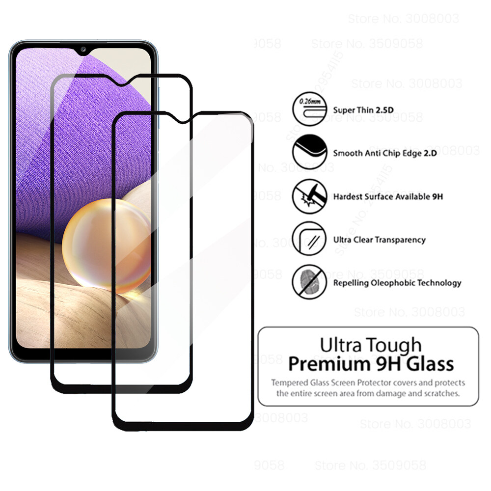 3 Pièces A12 A03 A02 A02S protecteur d'écran en verre trempé A32 5G A13 4G PULEN pour Samsung Galaxy A13 5G A23 4G A03 Core A23 5G A03S film protecteur trempé 