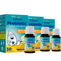 Ddrops Probiotics For Kids children Adults Supports Digestion Relieves Constipation & Diarrhea EU certified strains 7.5ml