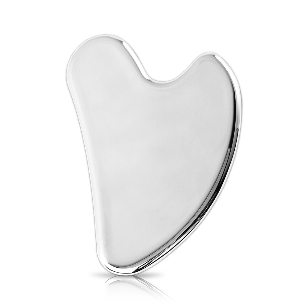 Salorie Con Lăn Mát Xa Mặt Bằng Inox Bộ Guasha Máy Mát Xa Mặt Nâng Mặt Viền Kim Loại Làm Mát Làm Săn