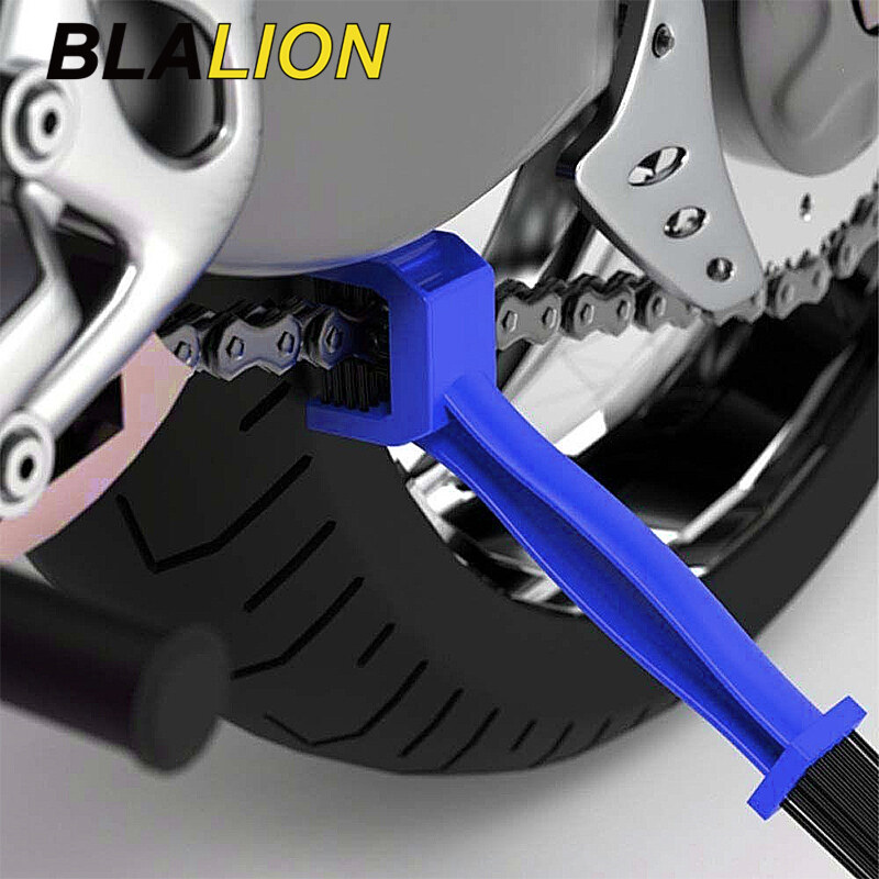 Bàn chải bánh đà xe máy đường núi Bàn chải cọ Xích dụng cụ làm sạch xích xe đạp xe máy xe máy blalion