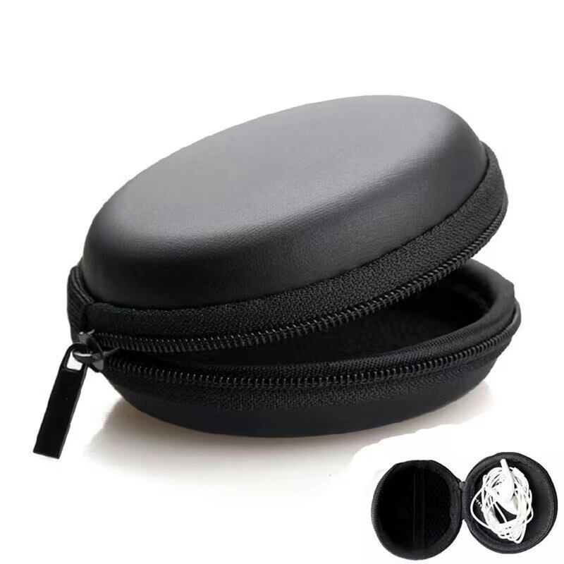 Tai nghe gói tai nghe bluetooth gói headphone lưu trữ hộp lưu trữ cáp dữ liệu hộp lưu trữ tròn hộp eva gói