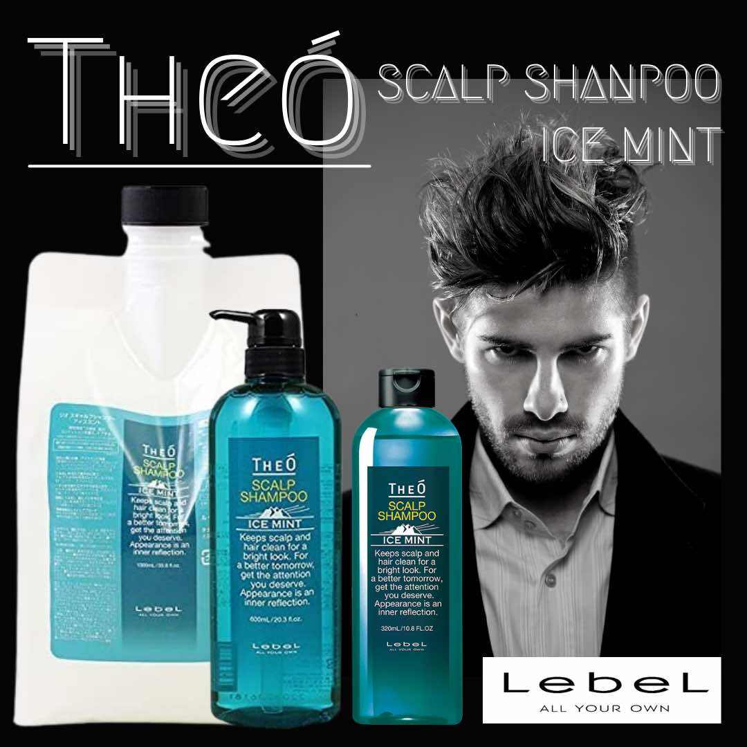 Gambar Lebel Theo Scalp Shampoo for MEN ICE MINT Refreshing to the source of the smell 100% Authentic Direct from Japan