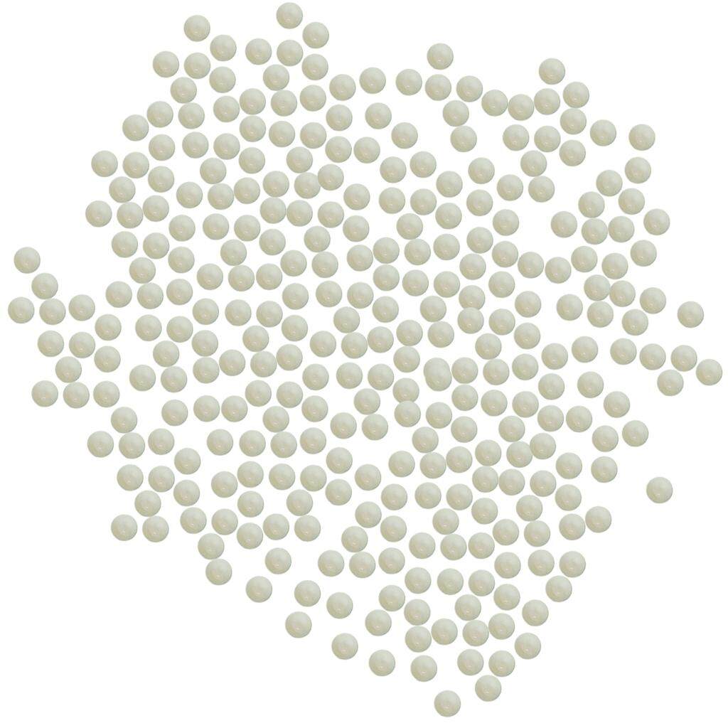 Guangquanstrade 700pcs 10mm Transparent Glass Marbles Ball Beads