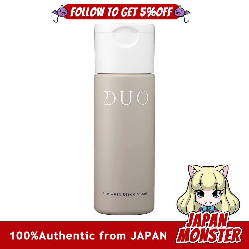 Duo The Wash Black Repair 27g 2/3 size For poreless skin Morning face wash Exfoliating Pores Enzymes Powder Additive-free Japan