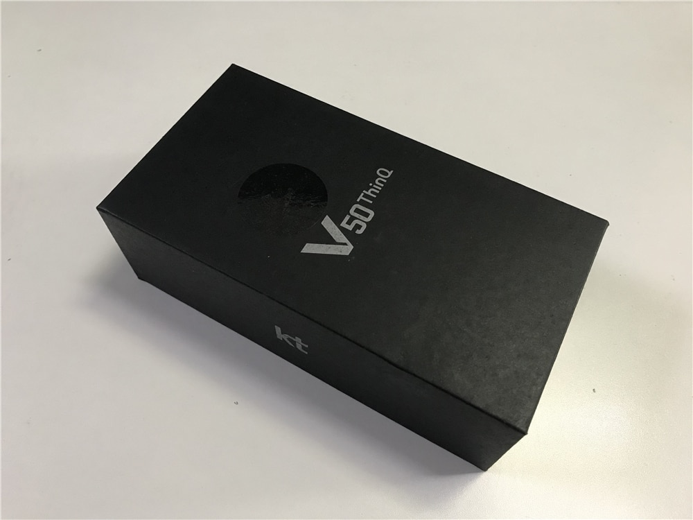 LG V50 ThinQ รุ่น V500N สมาร์ทโฟนหน้าจอ 6.4 นิ้ว RAM 6GB ROM 128GB กล้องหลัง 3 ตัว 16MP รองรับ LTE ซิมเดียว ปลดล็อกด้วยลายนิ้วมือ