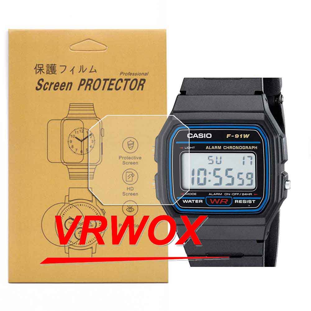 Casio A159 A158 Watch Screen Protectors 3 Pack Screen Protector For ...