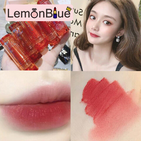 Gambar LemonBlue cappuvini Transparent Small Ice Candy Lipstick Ink Light Moisturizing Lipstick Female xue sheng kuan Was White