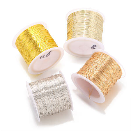 St. Kunkka Real Gold Copper Wire for DIY Beads