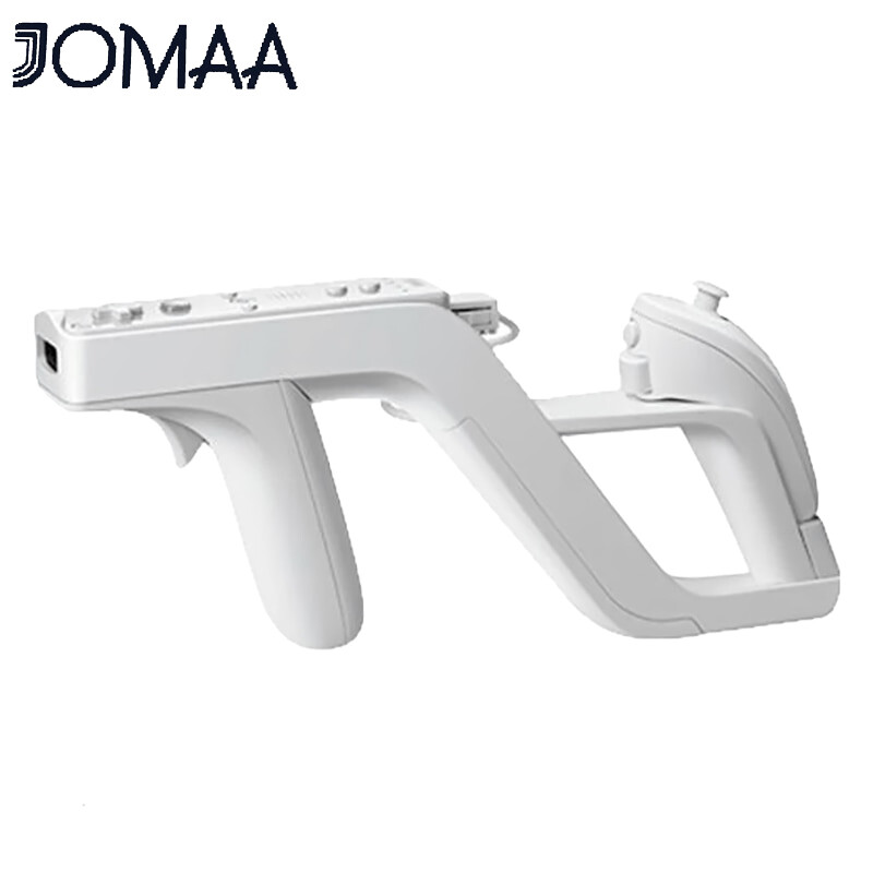 Vogek Bộ Điều Khiển Đính Kèm Cho Nintendo Wii Shooting Light Zapper Bộ Điều Khiển Nunchuck Từ Xa Không Dây Trò Chơi Cho Wii
