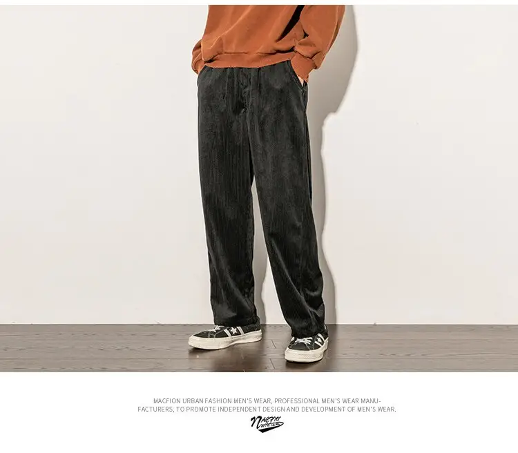 corduroy joggers men