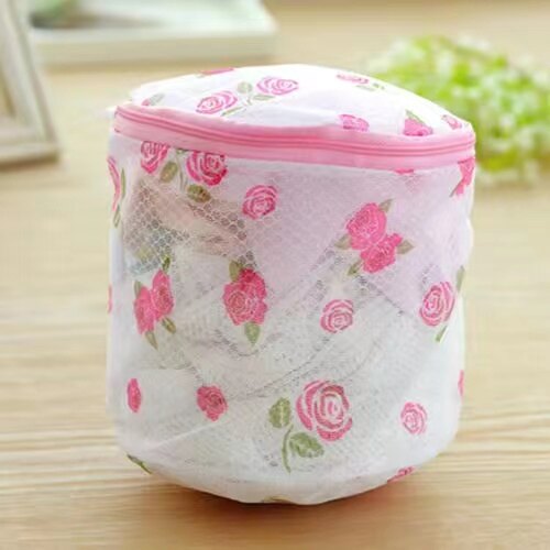 HomeColors Dụng Cụ Sắp Xếp Đồ Lót Lưới Giặt Đồ Lót Gia Dụng Túi Giặt Túi Lưới Hữu Ích Túi Giặt Áo Ngực Túi Giặt Có Khóa Kéo 4CW0003