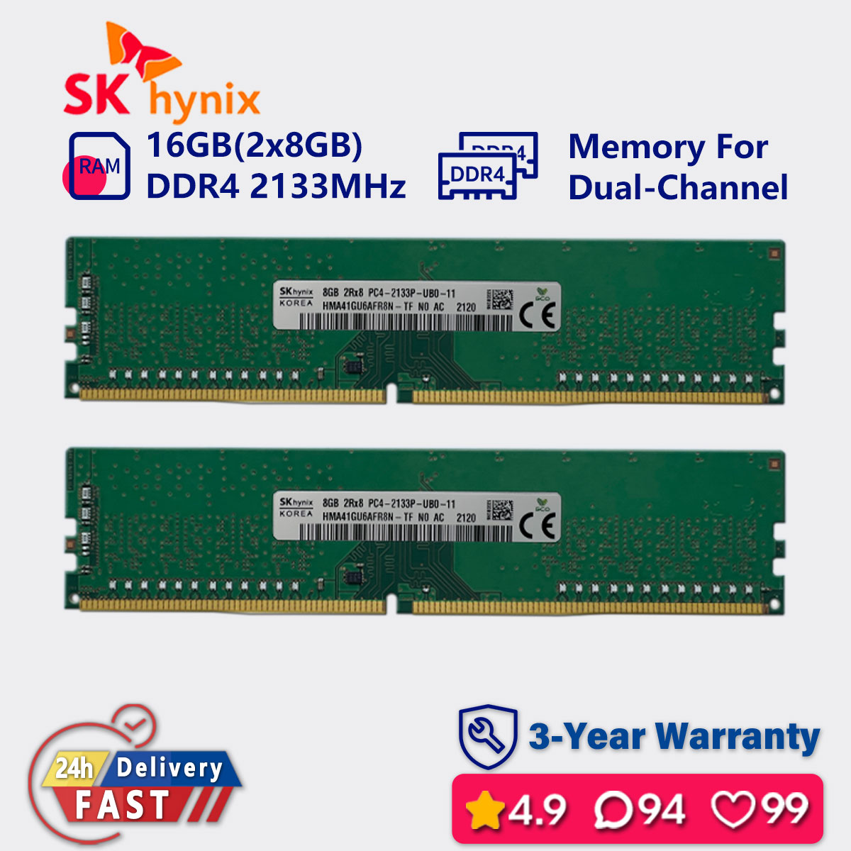 Shop 32gb Hynix Ddr4 at Better Price Online | Lazada Singapore