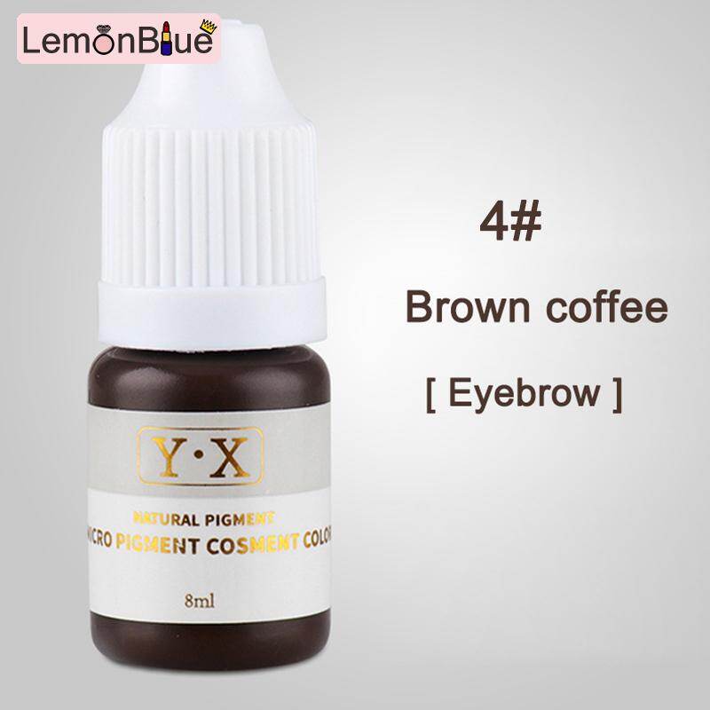Gambar LemonBlue Semi Permanent Makeup Eyebrow Ink Lips Eye Line Tattoo Color Microblading Pigment 4#