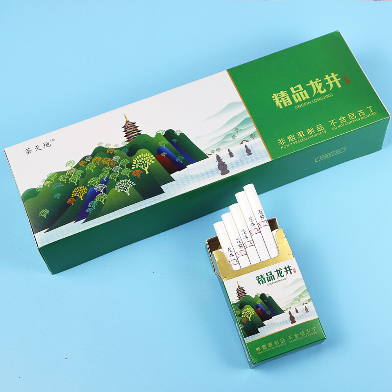 Gambar ?? ????? ??? ??  Tea smoke dragon well tea smoke fine style tea  king quitting  ChaYan yunnan smoke a 10 packs  tea smoke