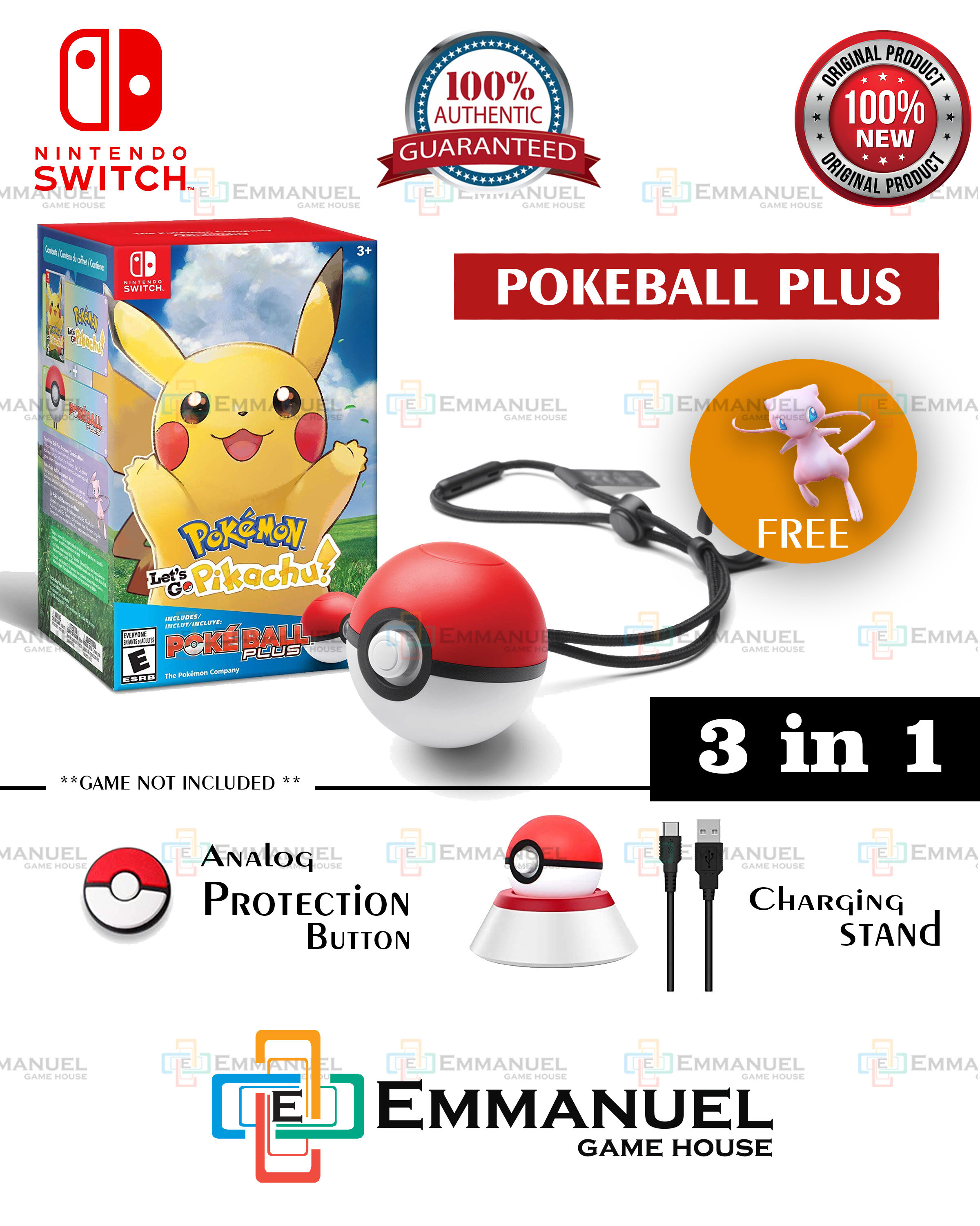 let's go eevee pokeball plus msrp