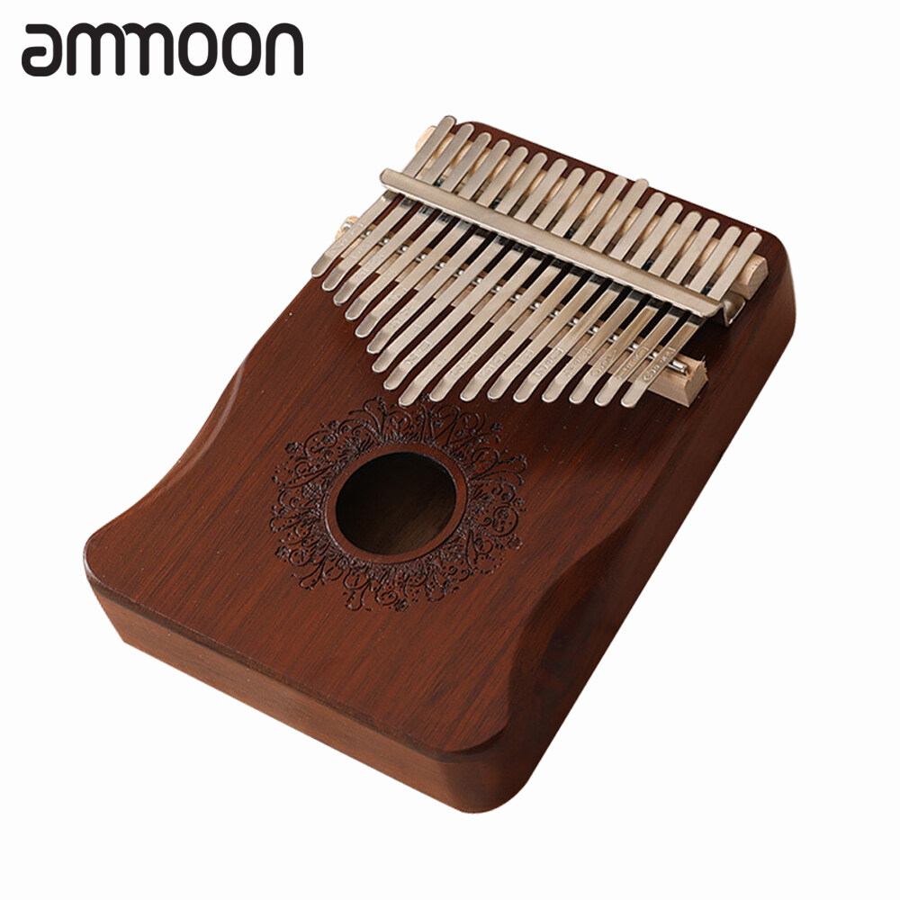 [ammoon]quà bí mật đàn kalimba Đàn Kalimba 17 Phím Đàn Kalimba Gỗ Châu Phi Ngón Tay Piano Nhạc Cụ Cầm Tay