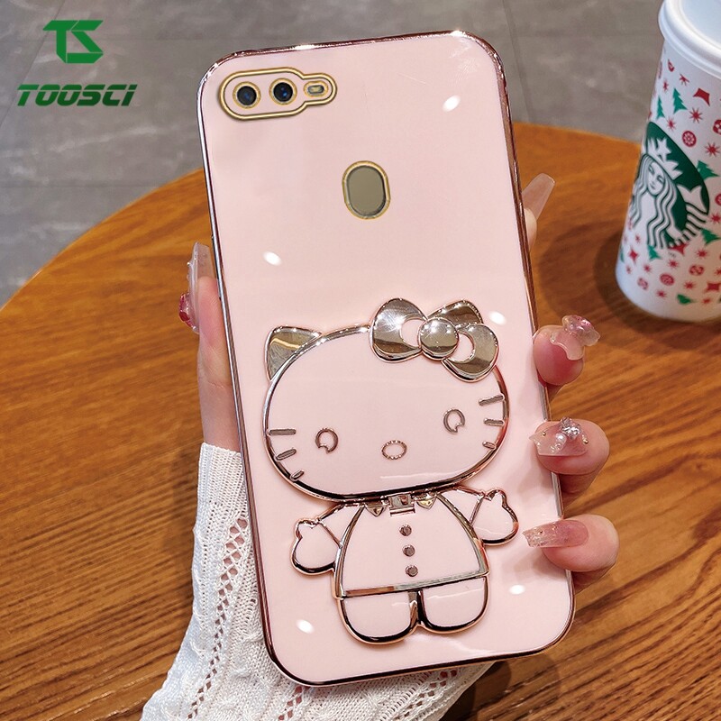 Hello Kitty Oppo F1s Back Cover Rubber Vegish Flexible Printed
