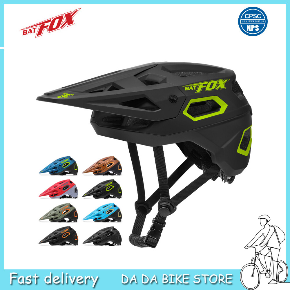 Batfox Mũ bảo hiểm xe đạp MTB xe đạp leo núi tất cả-trong-một xe đạp duy nhất off-road Mũ bảo hiểm trượt ván Mũ bảo hiểm LA302-103