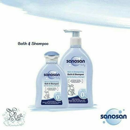 sanosan bath and shampoo