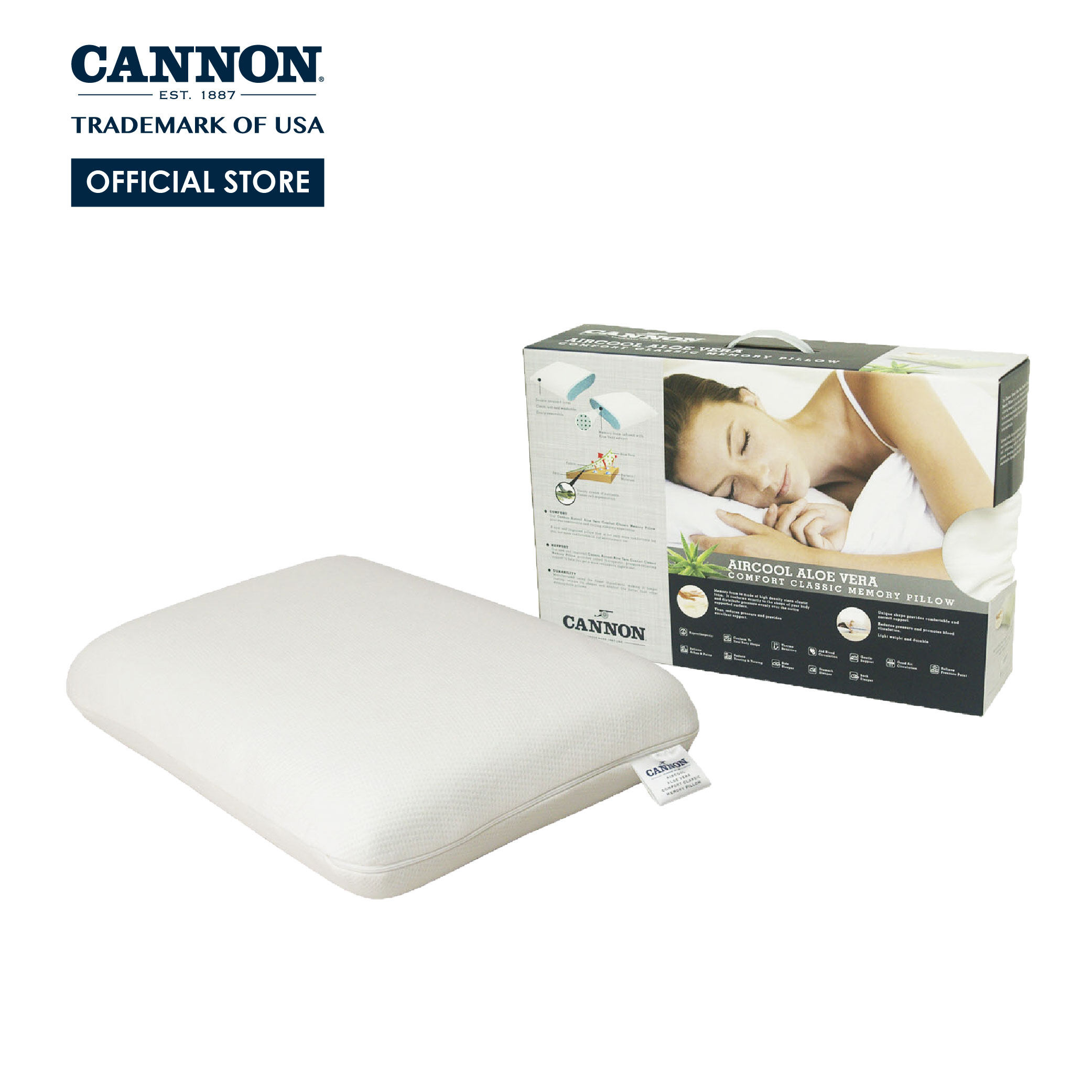 Cannon shop bed pillows