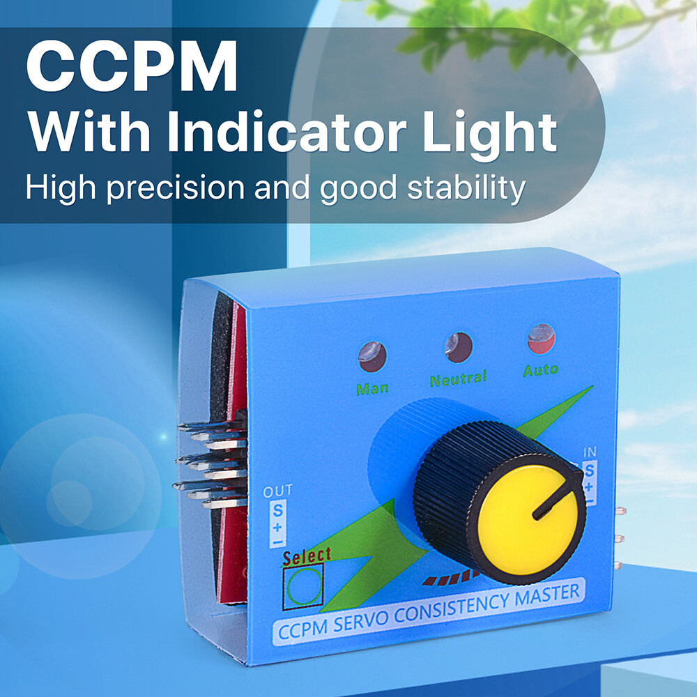Cơ cấu trợ lực RC Tester 3CH kỹ thuật số đa ESC thiết bị lái Tester ccpm cho máy bay trực thăng RC Xe thuyền