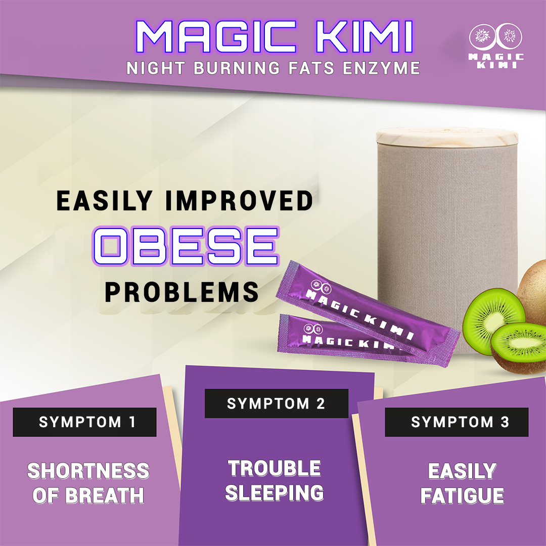 Gambar Magic Kimi Slimming Detox Enzyme (28s x 1 Boxes) [FREE GIFT] (Kiwi Flavour)