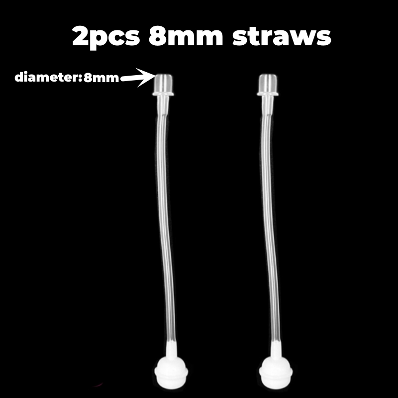 2pcs Drink Straight Straw Replacement top Accessories For 5.5cm Avent Bendy Baby Straw Cup