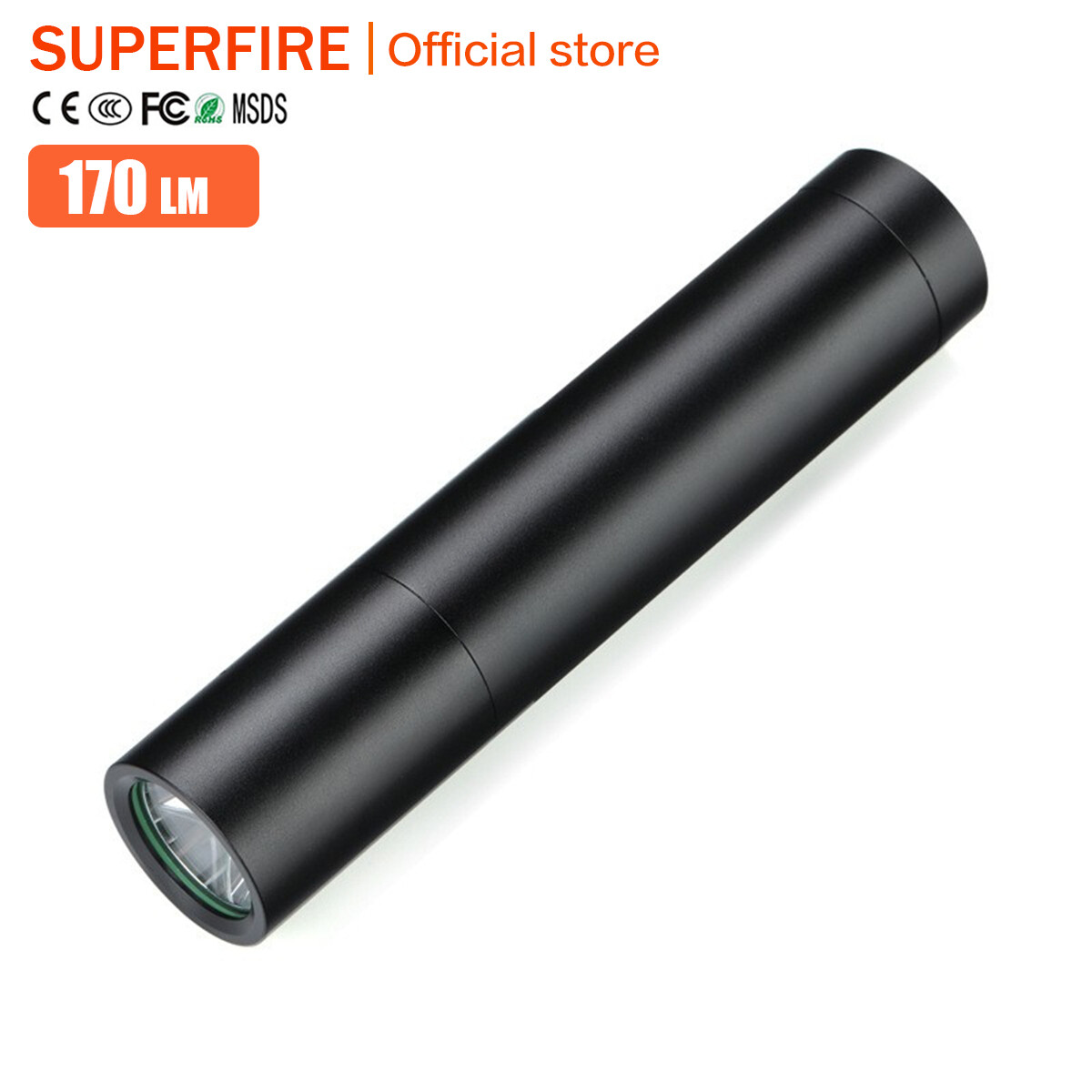 Đèn Pin Mini Supfire S11, Đèn LED Flash USB 4300MAH