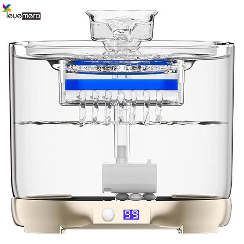 JPET Wireless Pet Fountain FT888 Rechargeable Cat and Dog Water Dispenser 5000mA/2.2L