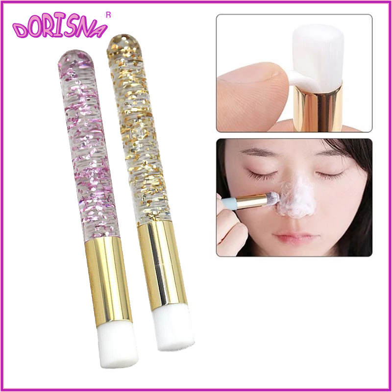 DORISNA Eyelash Cleanser Brush Nose Cleaning Brush Eyelash Extensions Cosmetic Brushes Peel Off Blackhead Remover Face Cleansing
