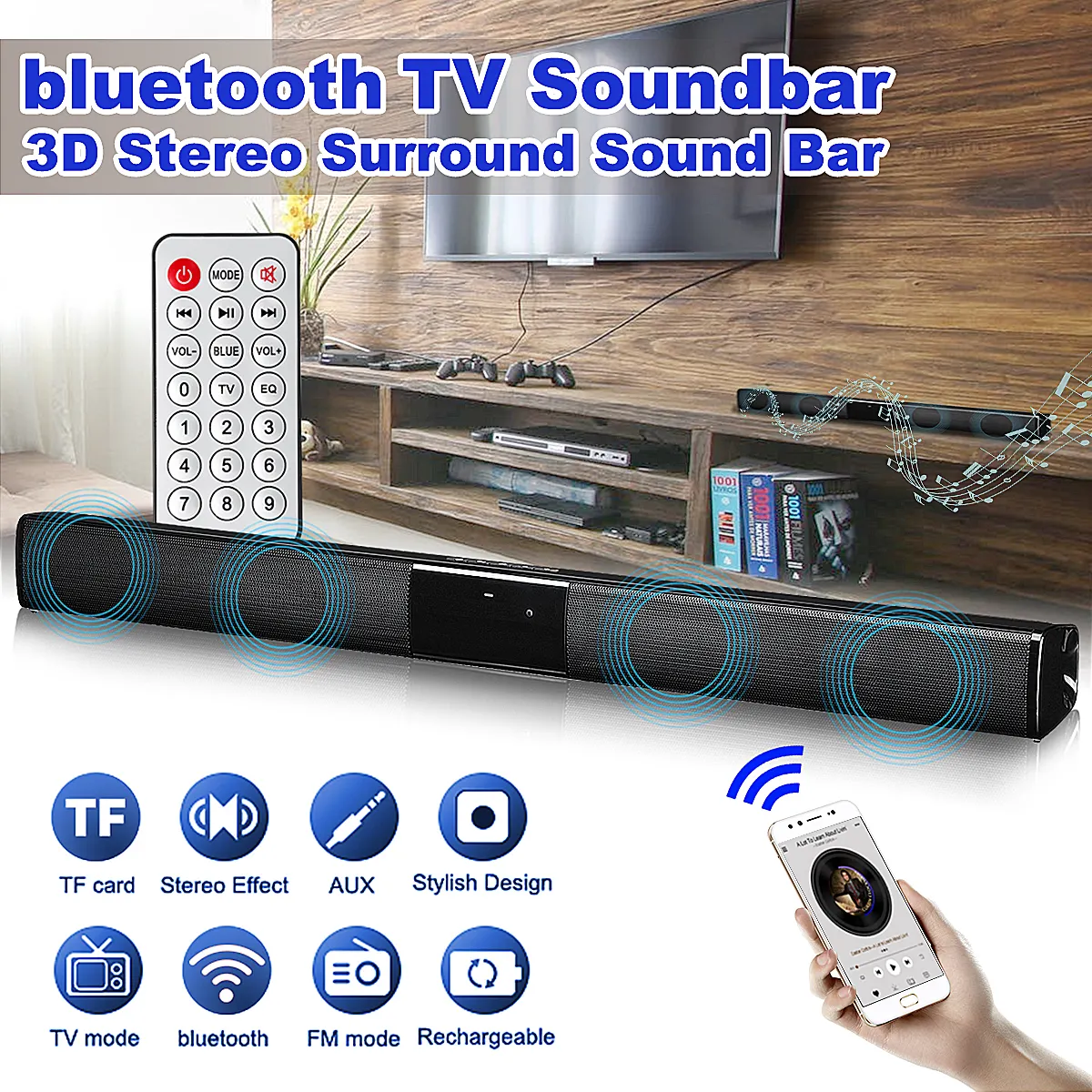 tv sound bar subwoofer