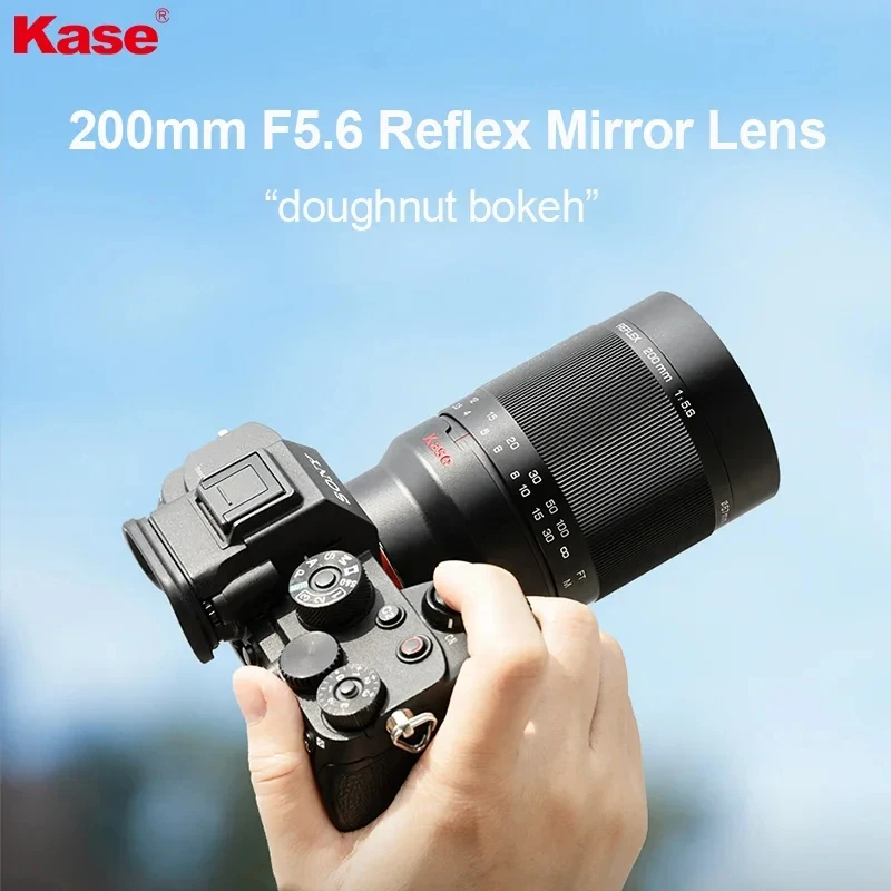 Kase 200mm F5.6 MF Full Frame Reflex Mirror Lens For Sony E Mount Camera ราคา 21,335 บาท*ส่งฟรี
