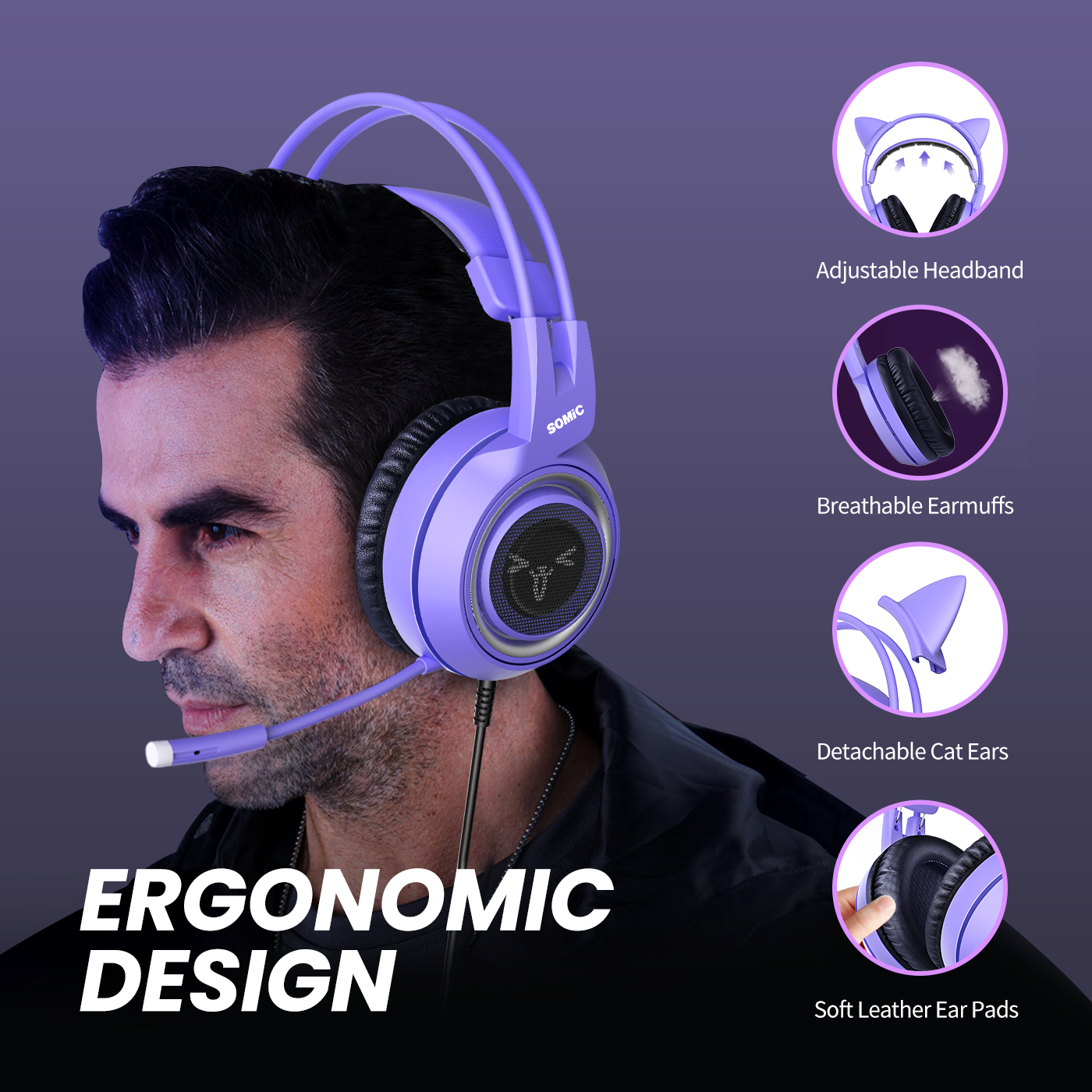Featured image of post Purple Gaming Headset