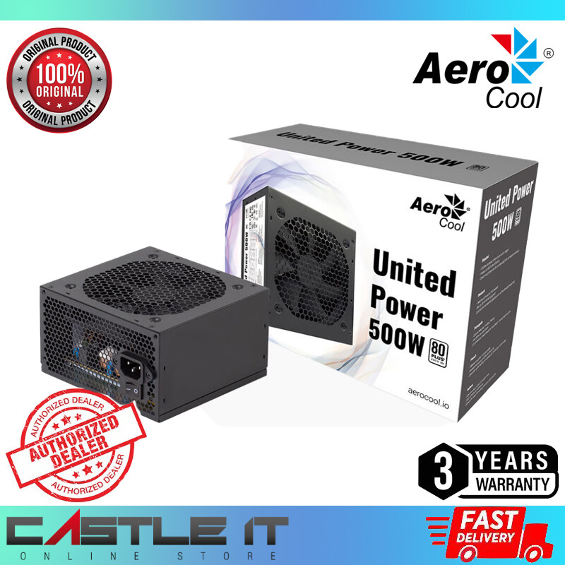 AEROCOOL LUX RGB 550W, Unboxing, Cheapest ARGB PSU