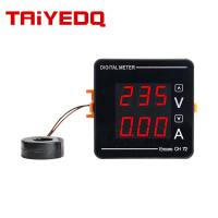 AC50-500V 1-120A Digital Display Voltage And Current Dual Volt Meter Ammeter