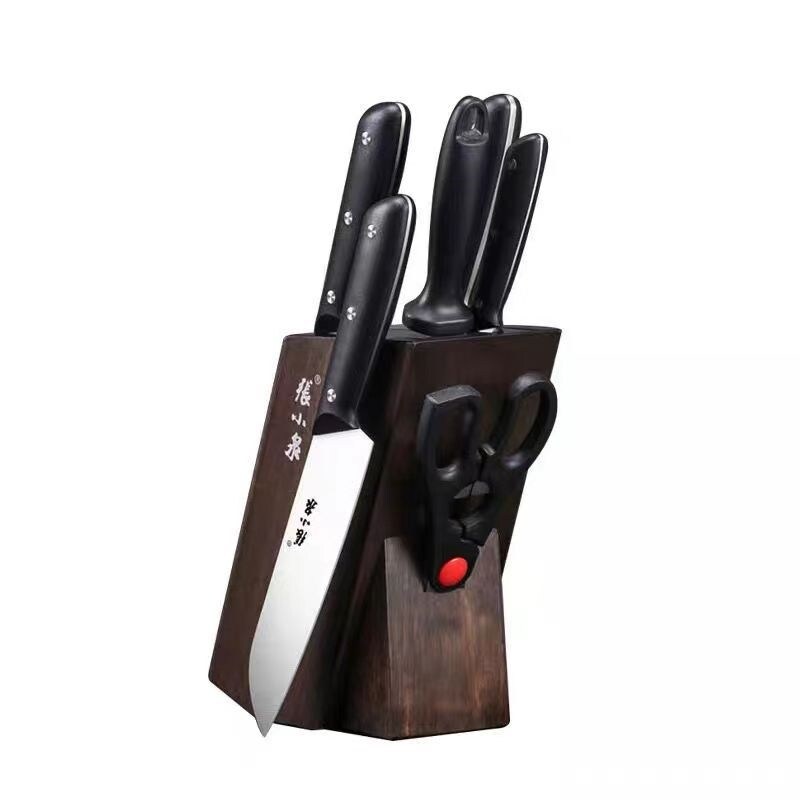 Gambar Zhang Xiaoquan of kitchen knives knife home outfit seven sets of stainless steel kitchen knife sharp knife slicing knifethe meat