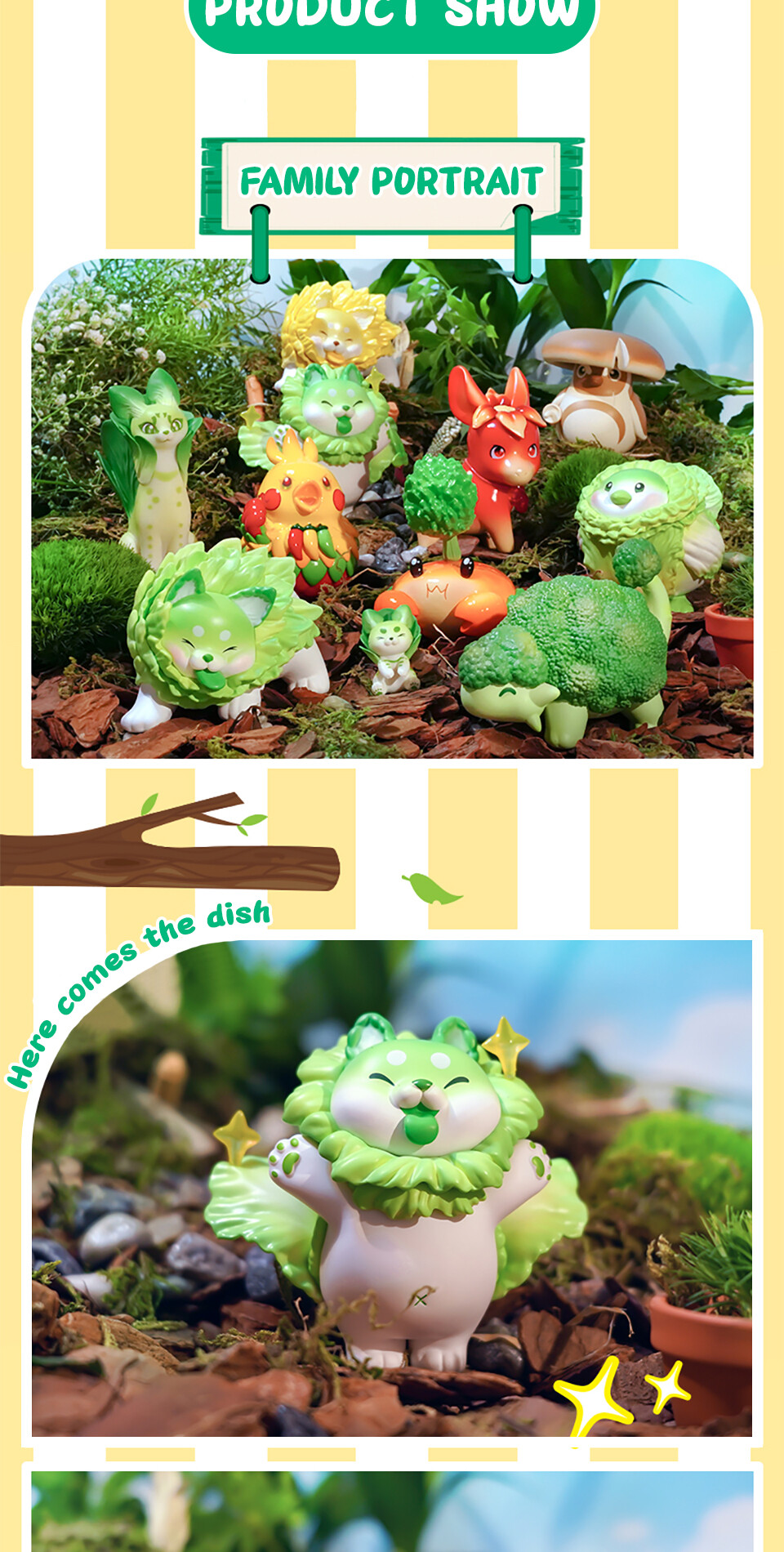 52TOYS DODOWO Vegetables Fairy 3rd Series Blind Box Figure Toy