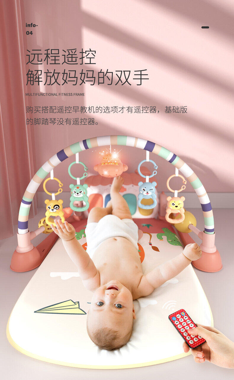 dụng cụ thần thánh dỗ em bé đồ chơi trẻ sơ sinh bé gái chuông lắc tay vỗ về em bé mới sinh tốt cho trí não 3 6 tháng bé 0-1 tuổi rưỡi 3 8
